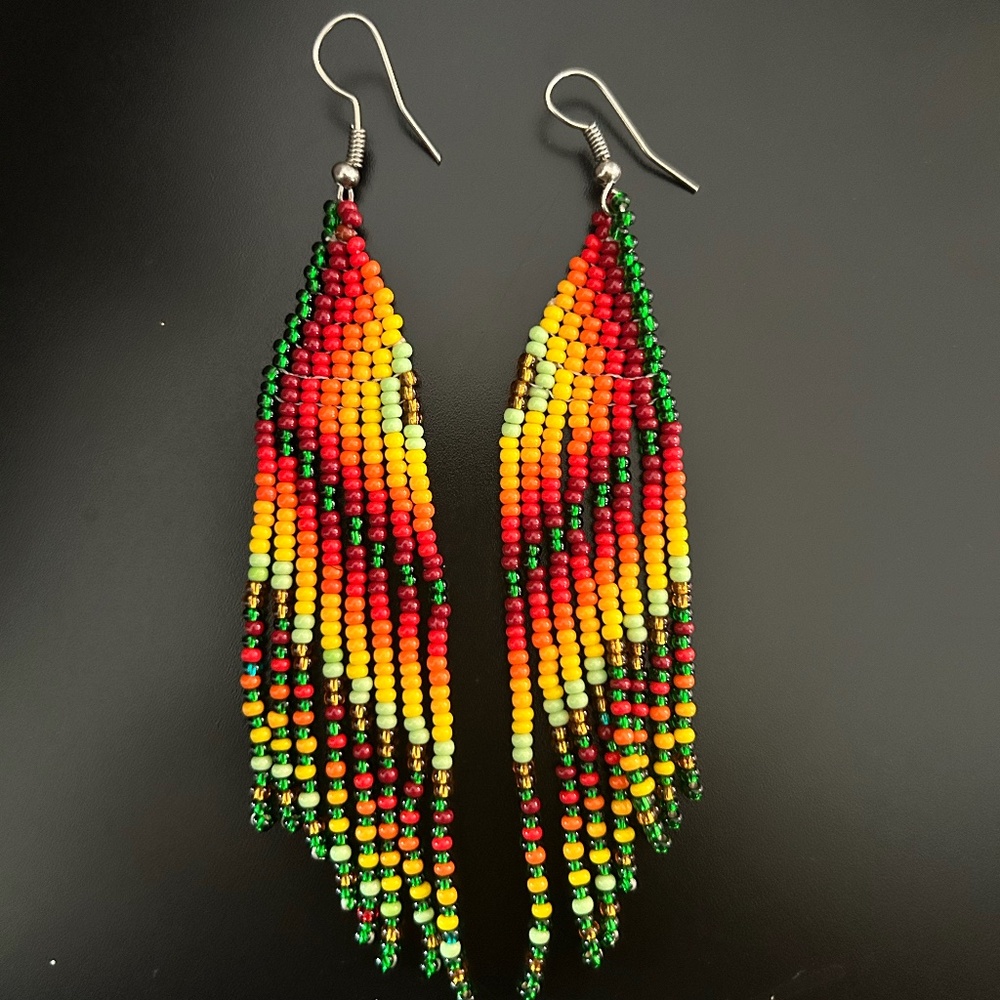 Colombian Beaded Earrings